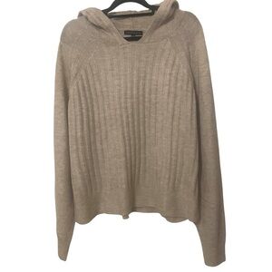 NEW‎ Love Ellie Stitch Fix Oatmeal Hooded Sweater XL